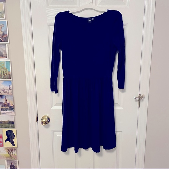 ASOS Navy Dress - Picture 2 of 3